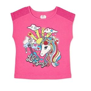 Life is a song short sleeve girls shirt